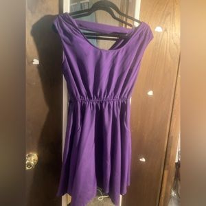 Purple dress